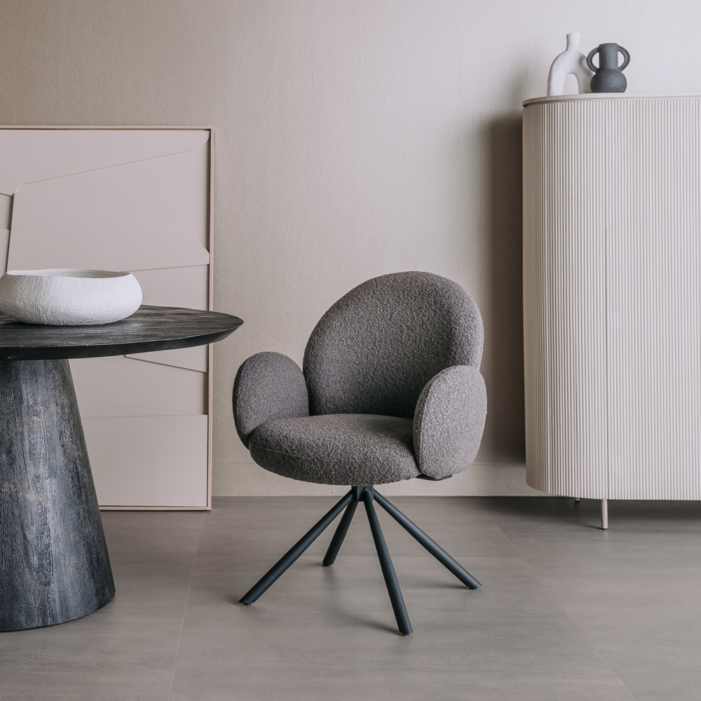 Armstoel Imola Draaibaar Ascot Anthracite