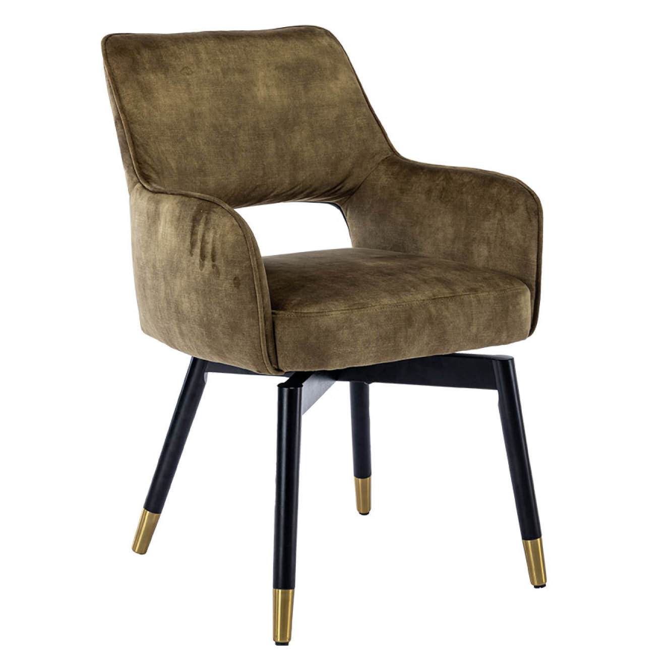 Armstoel Lenno Draaibaar Adore Forest Green