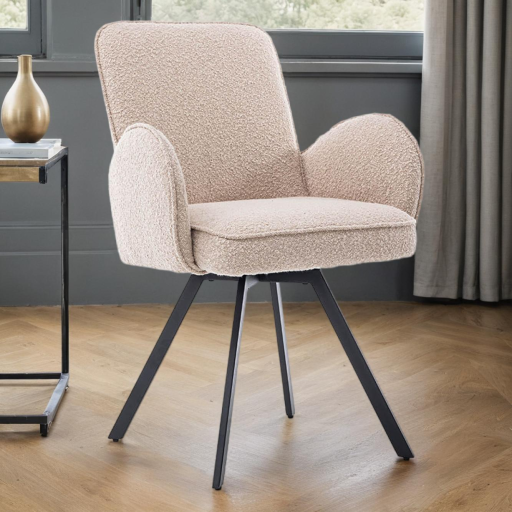 Armstoel Livo Draaibaar Ascot Beige