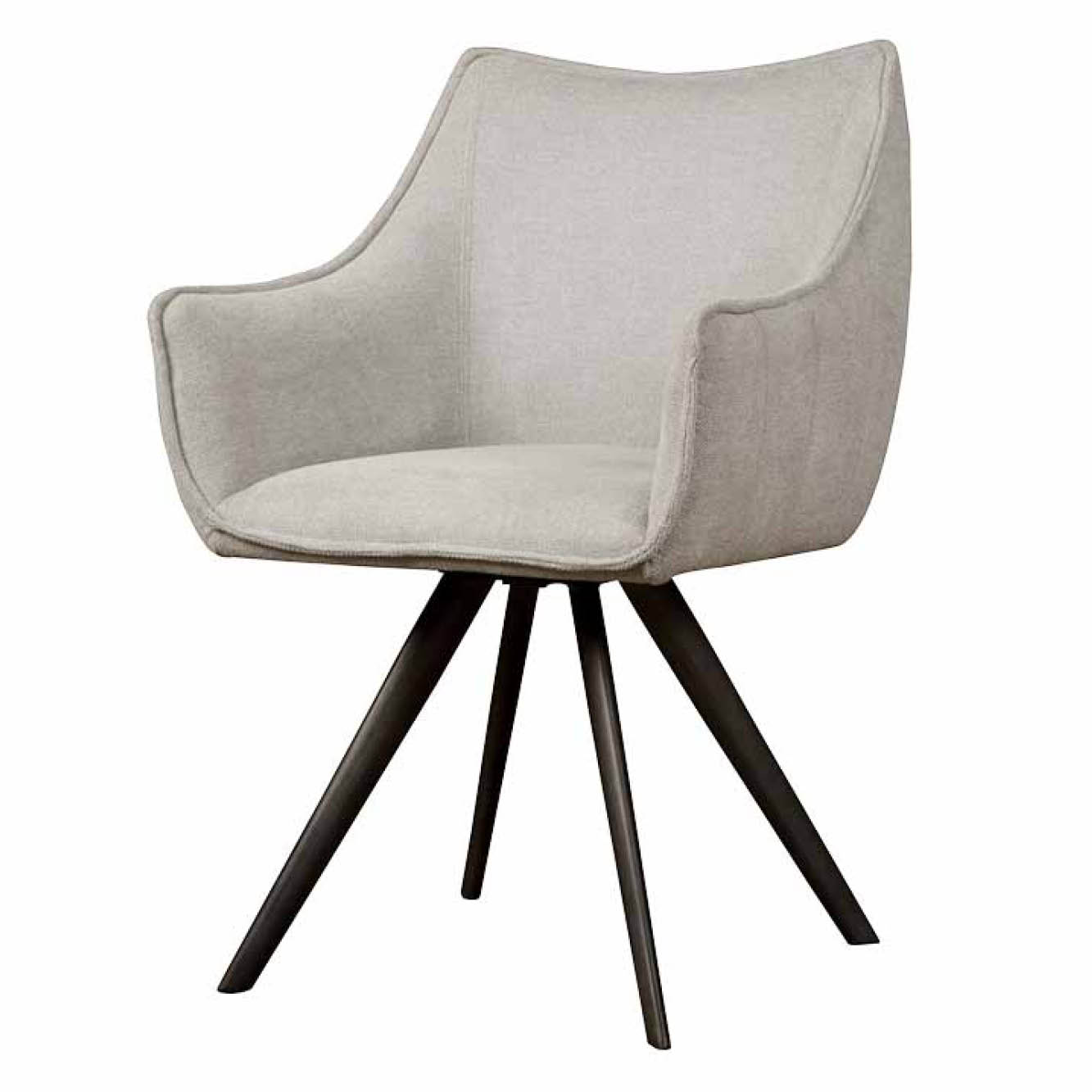 Armstoel Riviera Draaibaar Brego 02 Light Grey