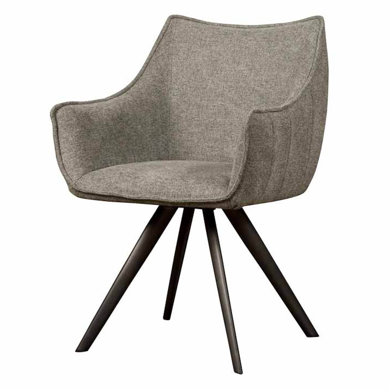 Armstoel Riviera Draaibaar Brego 09 Middle Grey