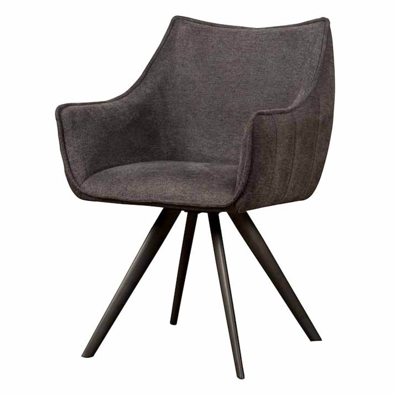 Armstoel Riviera Draaibaar Brego 18 Dark Grey