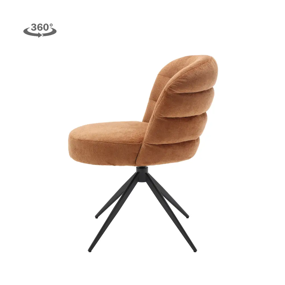 Draaistoel Carro Harmony Caramel Brown