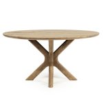 Ronde Eetkamertafel Tycho Mangohout Naturel 150x150 cm