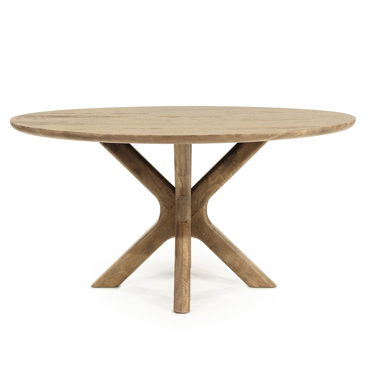 Ronde Eetkamertafel Tycho Mangohout Naturel 150×150 cm